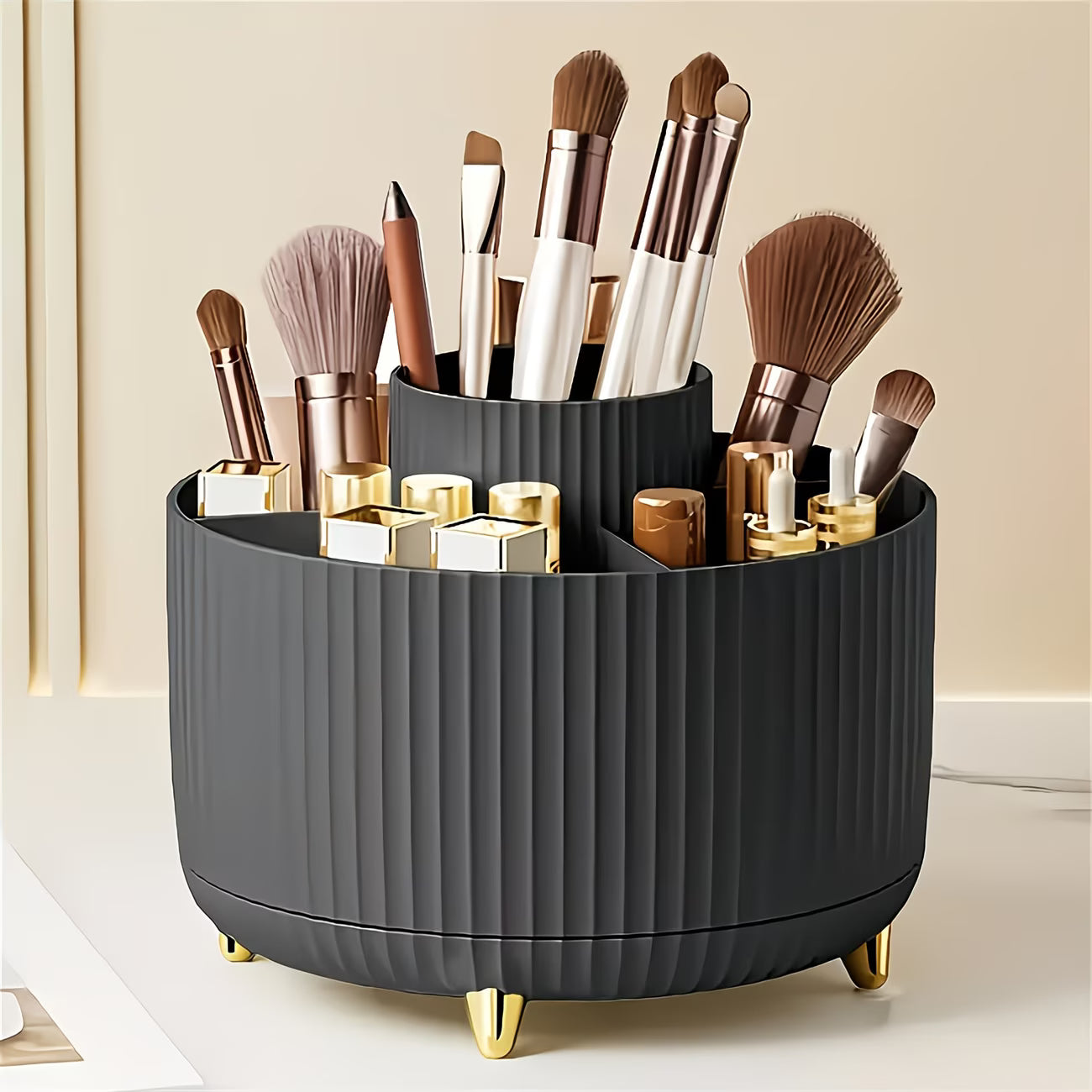 Belloras Multi-Functional 360° Rotating Makeup Organizer